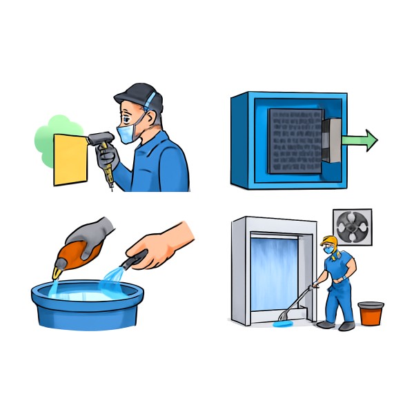 Odor Control Solution for Painting｜Reduce Paint Smell in Spray Booths Effectively