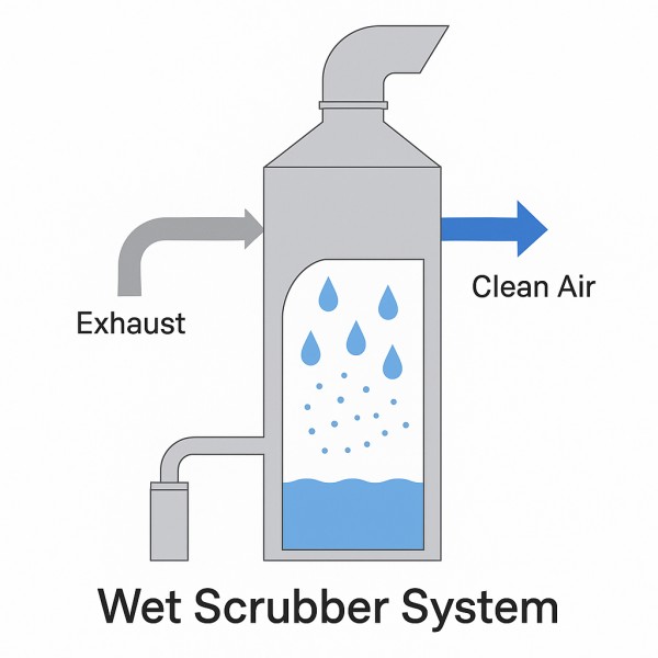 Wet Scrubber ในสายพ่นสี ｜ วิธีลดฝุ่นและกลิ่นเพื่อคุณภาพงานที่ดีกว่า
