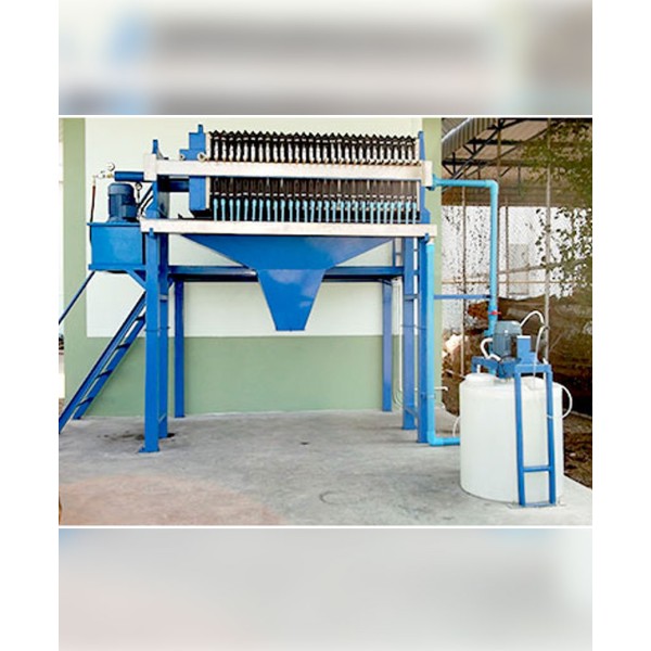 เครื่องอัดตะกอนน้ำเสีย, เครื่องอัดตะกอน Filter Press