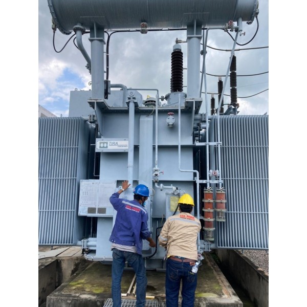 Substation 115 kV, Maintenance of high voltage power stations　Thailand