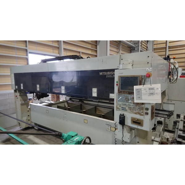 Used Machine : Laser cutting machine MITSUBISHI ML2512LZP-2000 watts, year 2001