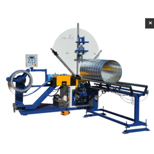 Air duct making machine