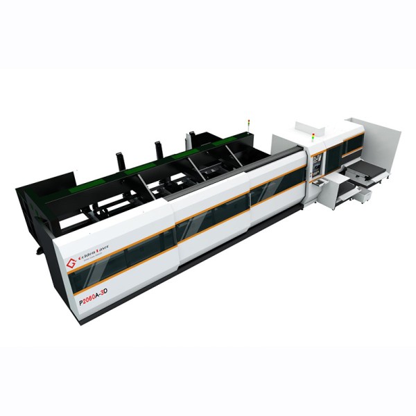 Golden Laser - 3D 5-axis fiber laser tube cutting machine -Bevel Cutting Laser