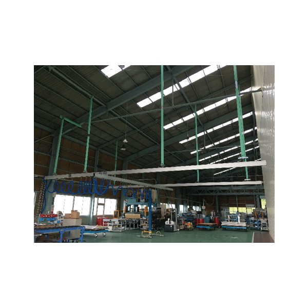 Aluminum Rail Crane System - Incline Ceiling Suspended Rail (Samut Prakan, Thailand)