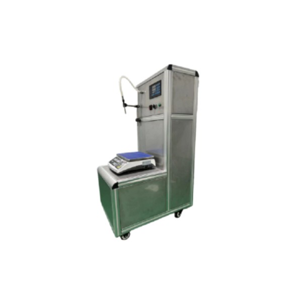เครื่องบรรจุของเหลวแบบชั่งน้ำหนัก Weighing and Liquid Filling Machine