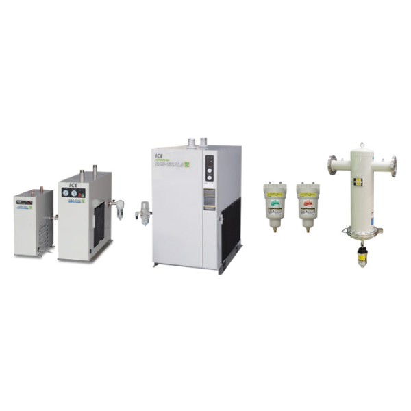 エアードライヤー・エアーフィルター: ICE Clean Air System