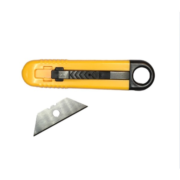  Protecting Factory Work Safety, Economical Spring-Loaded Safety Knife / D blade (Thailand)