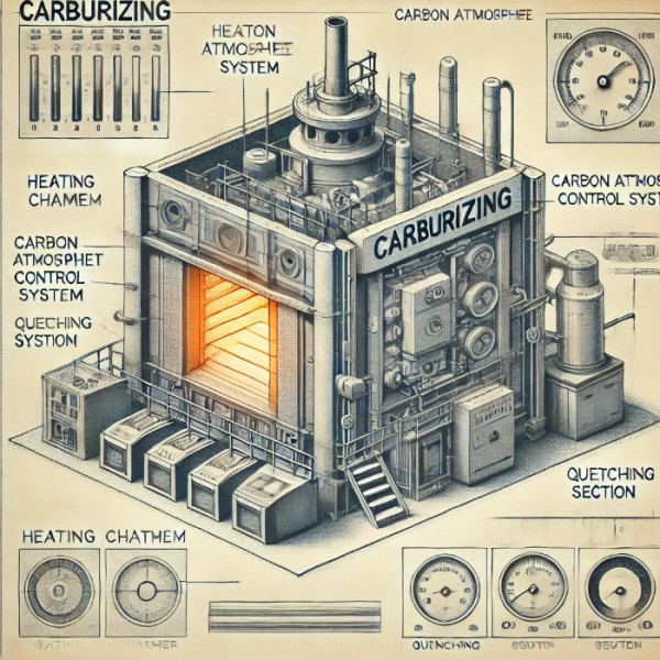 Carburizing Furnace Basics｜What It Is, How It Works, and How to Choose the Right Type