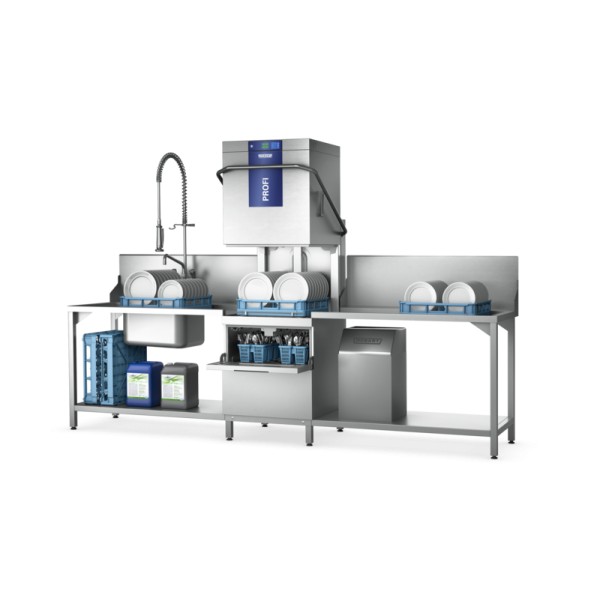 PROFI TWO-LEVEL-WASHER : Double the cleaning power with the German-made HOBART