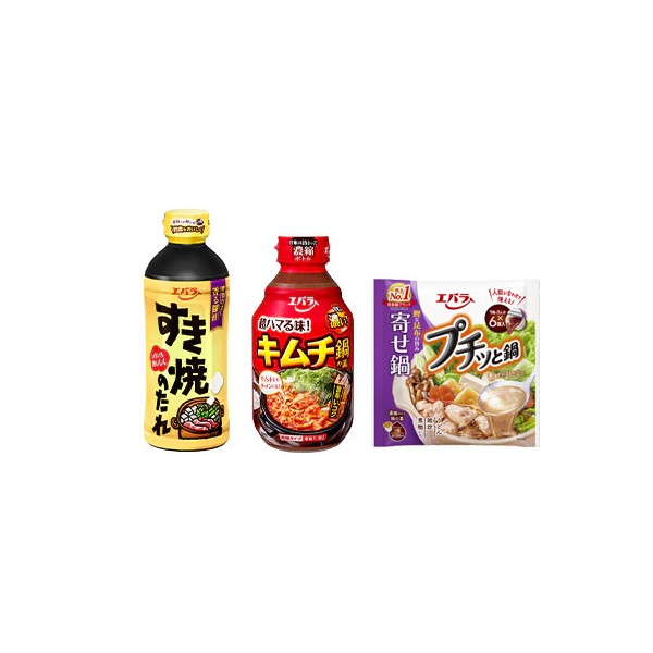エバラの鍋つゆ - すき焼きのたれからキムチ鍋の素まで（タイ）