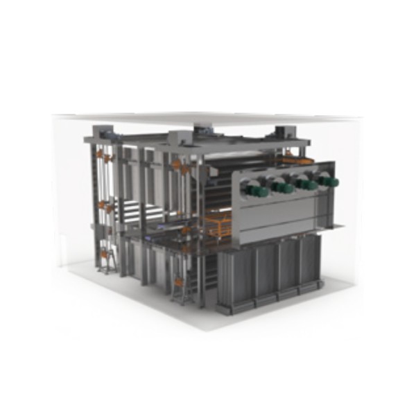 FPS's CF/VRM Freezer: Cooling System for Continuous Production Lines Bangkok Thailand