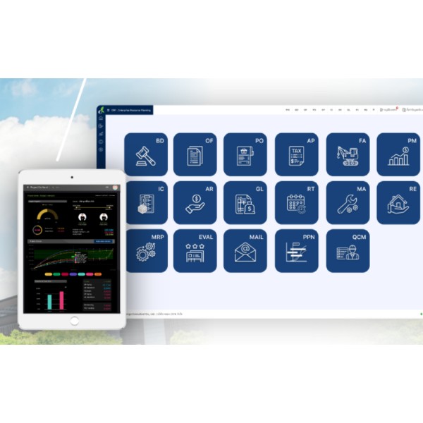 Mango ERP for Construction - ระบบ ERP แบบบูรณาการอย่างสมบูรณ์สำหรับอุตสาหกรรมก่อสร้าง ประเทศไทย กรุงเทพฯ