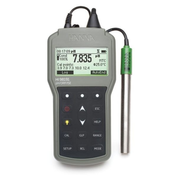 HI98191ポータブルメーター：現場でのpH、ORP、イオン濃度測定に最適　バンコク　タイ