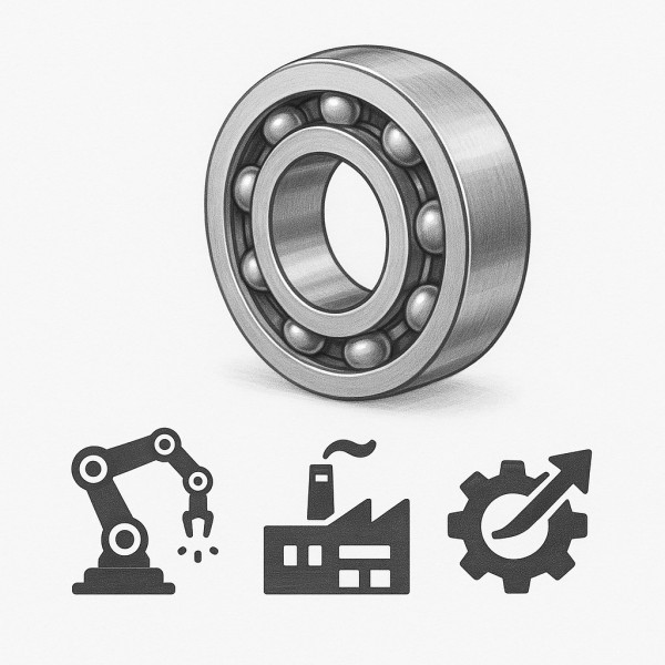 Bearings in Machinery ｜ Boost Production Quality and Reduce Downtime