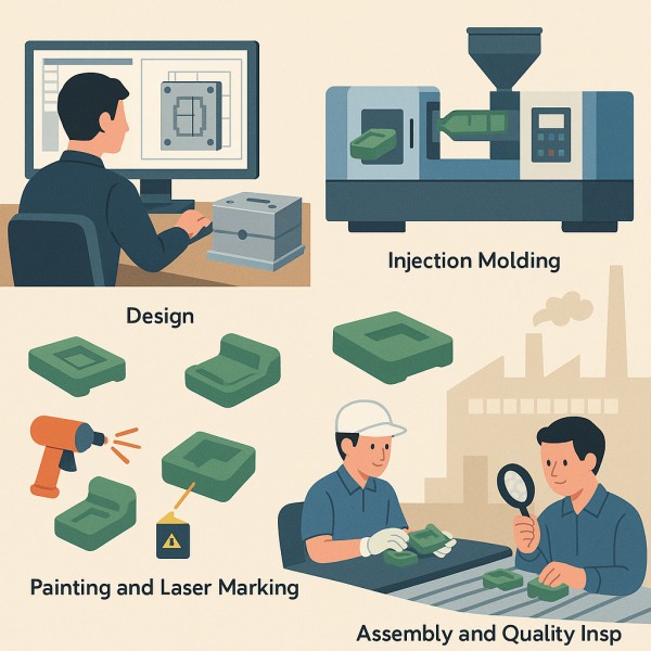 ระบบการผลิตแบบครบวงจร (One-Stop Manufacturing) ｜ ลดเวลา เพิ่มคุณภาพ ครบจบในโรงงานเดียว
