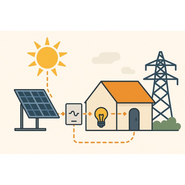 How Solar Power Systems Work｜Key Components & Energy Flow