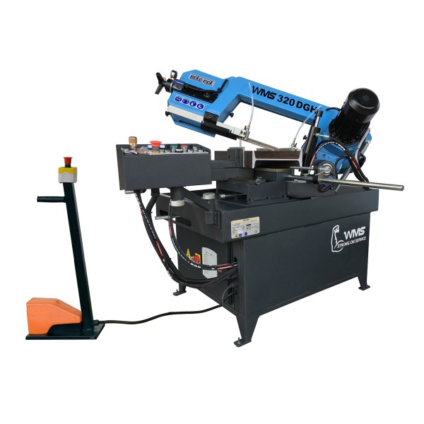 WMS-320 DGH Semi-Automatic Double-Miter Bandsaw