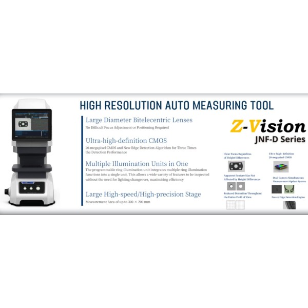 Z-VISION High-Precision 2D Imaging Measuring Device