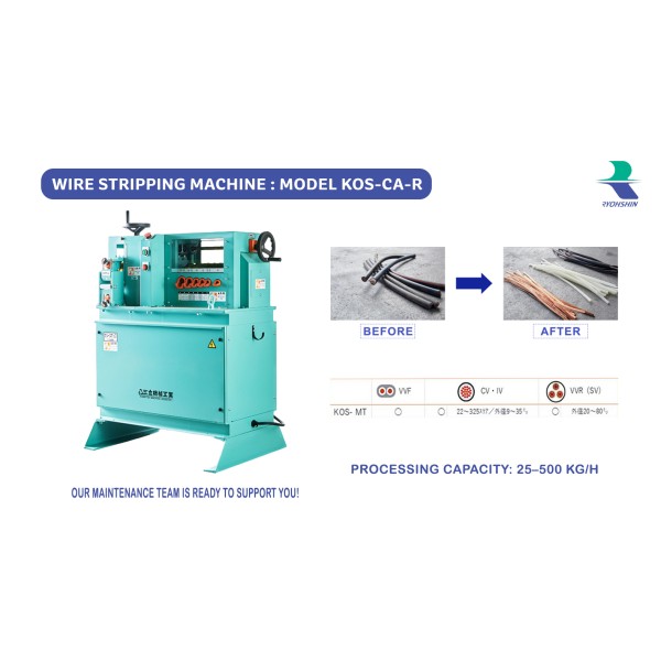 Cable & Wire Recycling Solution ｜ Stripping, Granulating, and Cutting for Pure Copper Recovery