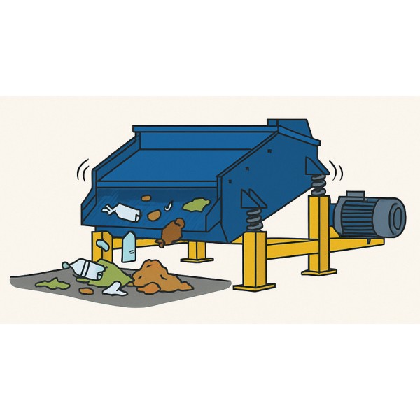 Clog-Free Vibrating Screens for Wet Waste｜Ryohshin (Thailand)'s Efficient Sorting Solution