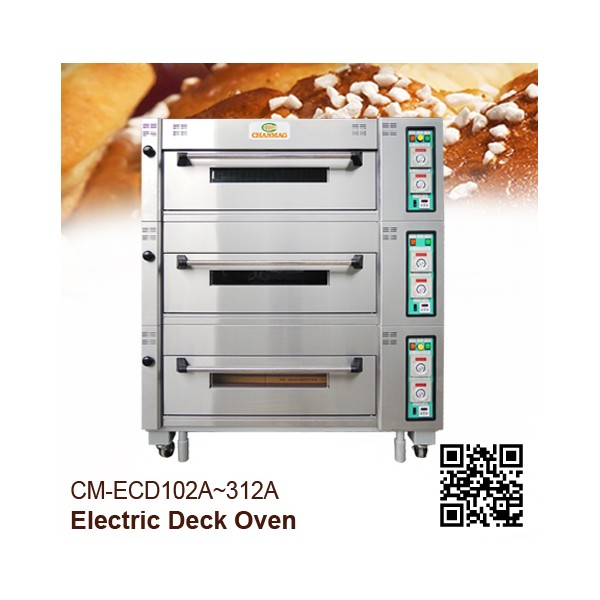 เตาอบไฟฟ้าแบบชั้น CM-ECD102A~312A