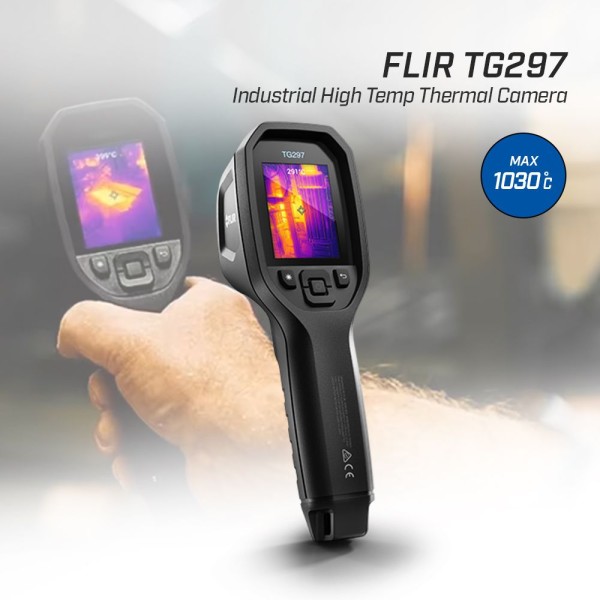 FLIR TG297 – กล้องถ่ายภาพความร้อนอุตสาหกรรมประสิทธิภาพสูง