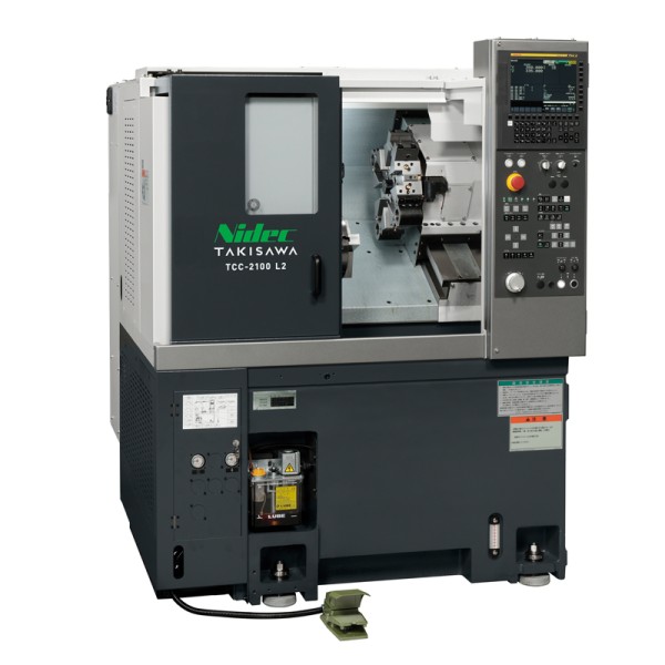 TCC-2100L3 เครื่องกลึง CNC ความแม่นยำสูง พร้อมหัวจับ 8 นิ้ว