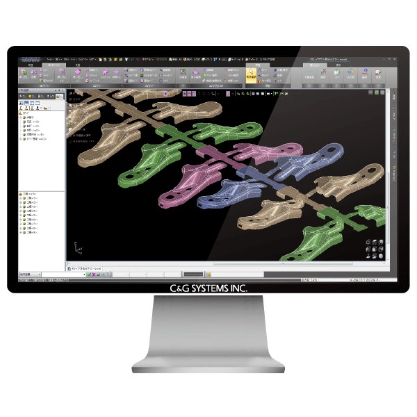 EXCESS-HYBRIDⅡ: 順送金型製造用CAD/CAM