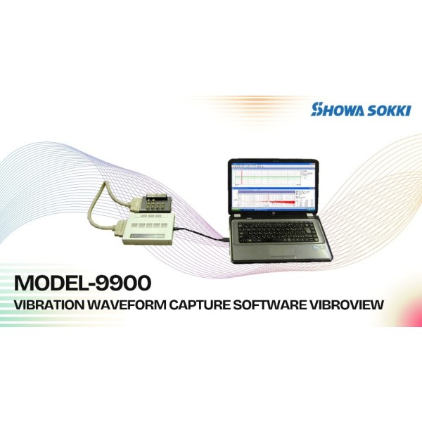 Vibration Analysis Software Model-9900 VibroView ｜ Multi-Channel Recording & FFT Waveform Analysis