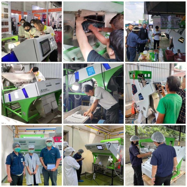 Machinery-related Trading Service – Comprehensive support from manufacturing and materials to sorting machines
