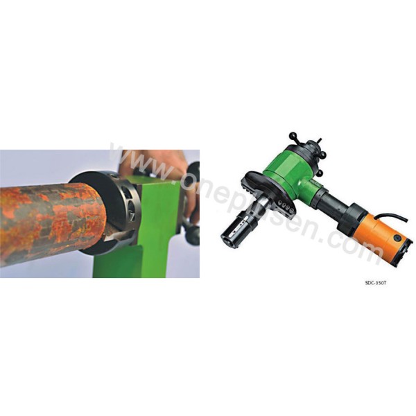 T-electric&Pneumatic เครื่องลบมุมท่อ