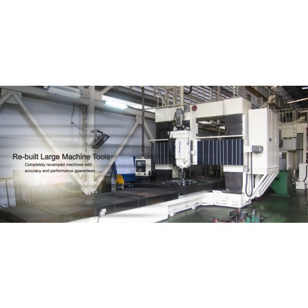 เครื่องมือเครื่องจักร CNC ขนาดใหญ่ที่สร้างใหม่