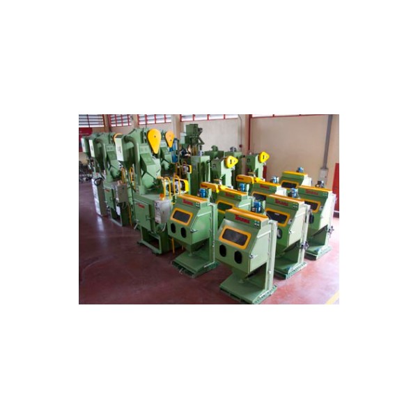 Metal polishing machine