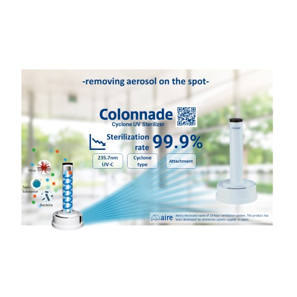 อุปกรณ์ทำความสะอาดเฉพาะจุดขั้นสุดยอด! Colonade มาแล้ว! ดูดและขจัดละอองฝอย