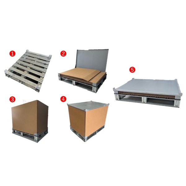 Returnable Box ｜ กล่องขนส่งพับได้ ใช้ซ้ำได้ ประหยัดพื้นที่และลดต้นทุนโลจิสติกส์