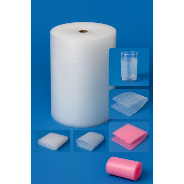 แผ่นแอร์บับเบิ้ล LDPE กันกระแทก｜วิธีเลือกขนาด-ชั้นฟองอากาศให้ตรงงานขนส่ง
