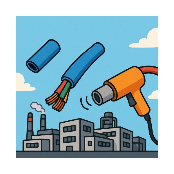電線の絶縁と強化における熱収縮チューブの構造と特長 ｜ 電気システムの安全性を向上