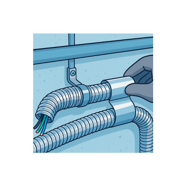 How to Install Aluminum Foil Conduits Flush ｜ Reduce Leakage in HVAC & Electrical Systems