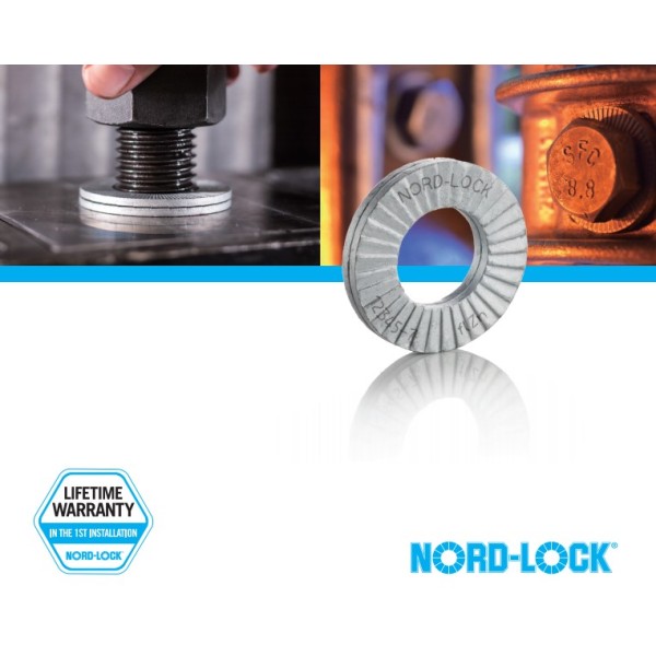 Special nut washer Nord-Lock washer (Samut Prakan, Thailand)