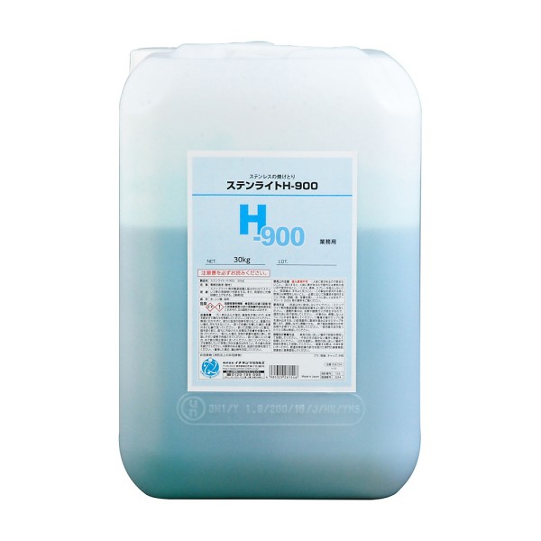 JIP26154 Stain Bright H-900 30 kg Electrolyte for Welding Burn Removal Ichinen Chemicals Thailand