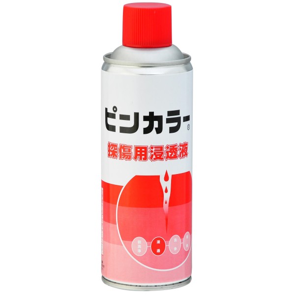 JIP421　Pin Color Penetration　น้ำยาตรวจสอบรอยร้าวที่มองไม่เห็น　Ichinen Chemicals　Thai 
