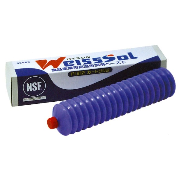 JIP85983　WissSoL Fl 312 500g　NSF-H1グレード 食品機械向け高温潤滑グリース　イチネンケミカルズ　タイ