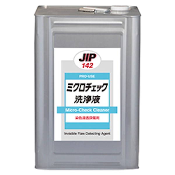 JIP142 Micro Check Cleaner Crack Check 18L Penetrant Flaw Detection Agent Ichinen Chemicals Thailand