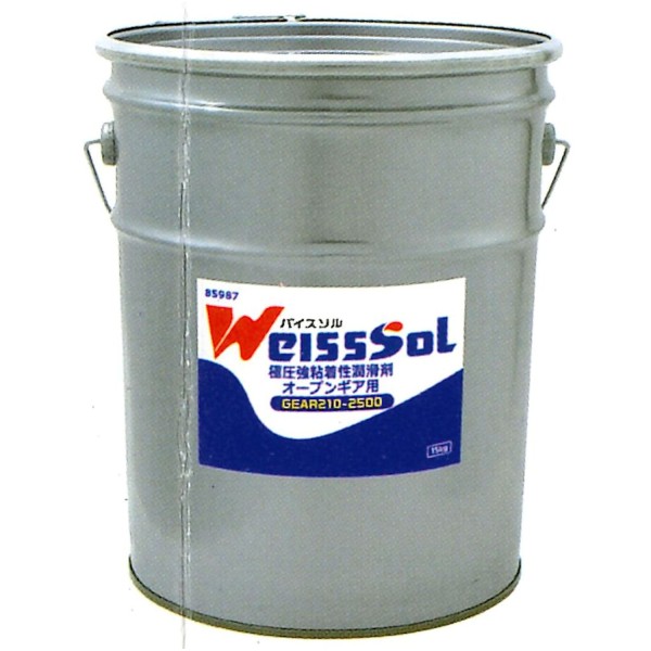JIP85987　WissSoL GEAR 210-2500 15kg　極圧強粘着性オープンギア用潤滑剤　イチネンケミカルズ　タイ