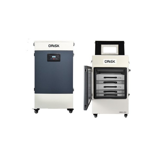 高度な煙抽出性能を提供する ORiSK ORXS-450 - デジタル制御と6層フィルター搭載
