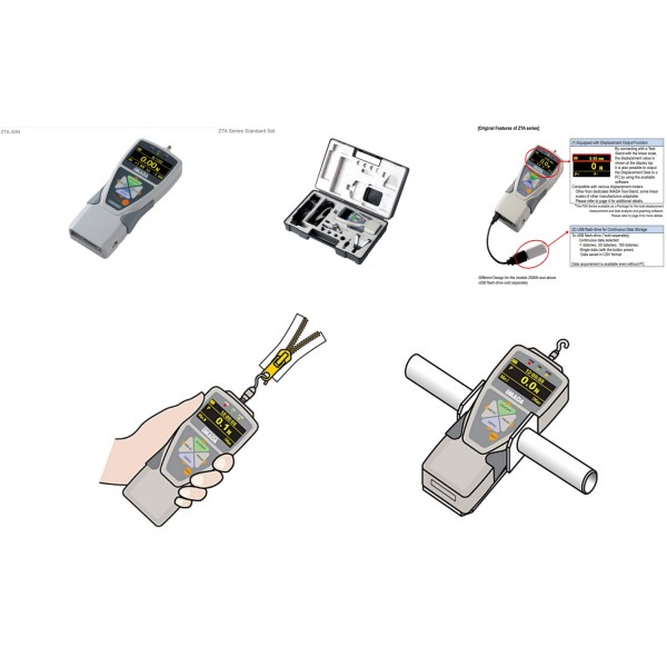 เครื่องวัดแรงแบบดิจิทัล (ZTA/ZTS)