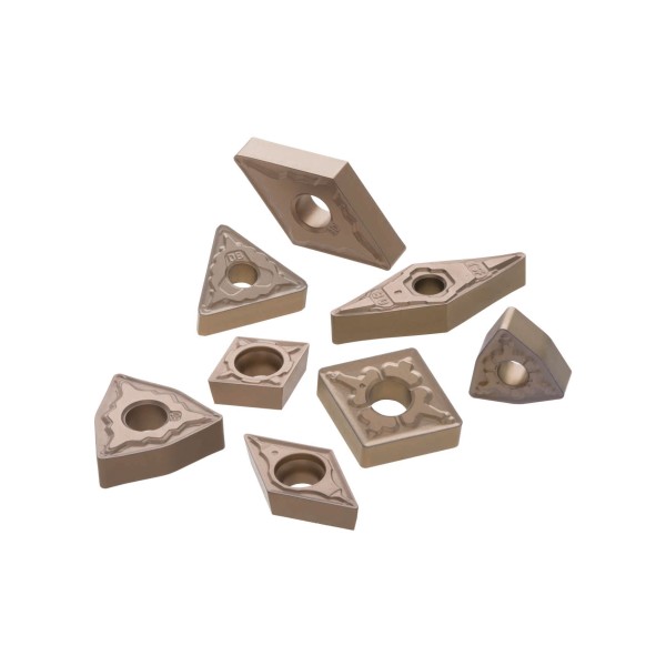 Wear-resistant turning Inserts Grades and Chip breakers