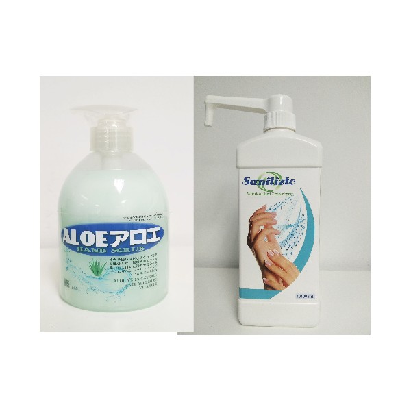 Alcohol disinfectant hand wash hygiene management Thailand