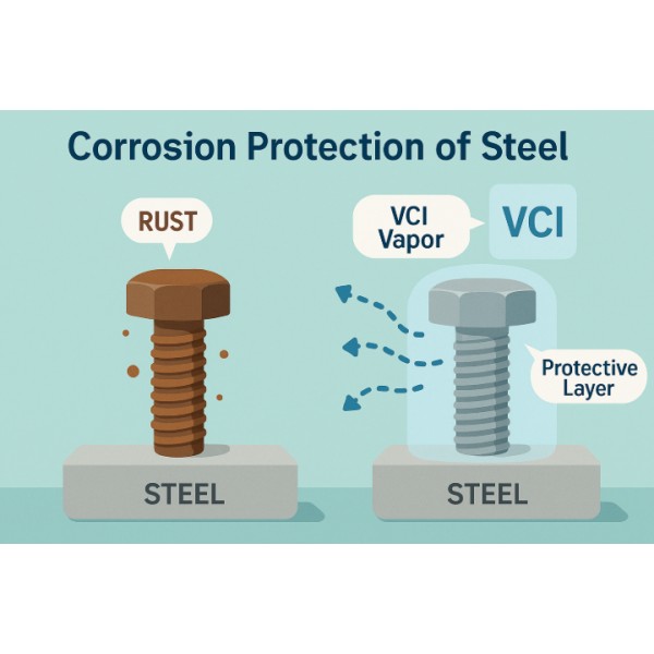 Steel Rust Protection with VCI ｜ Vapor-phase technology for all-around protection