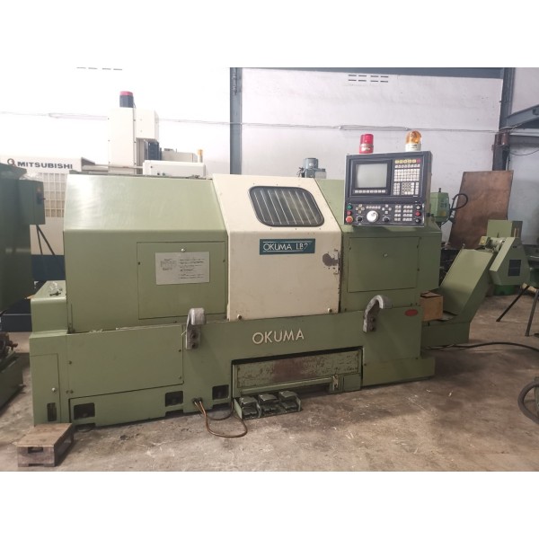 เครื่องกลึง CNC ไทย OKUMA LB25 เครื่องจักรมือสอง